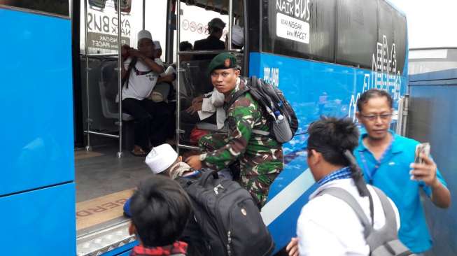 Kemenhub Sediakan 50 Bus untuk Pulangkan Demonstran 4 November