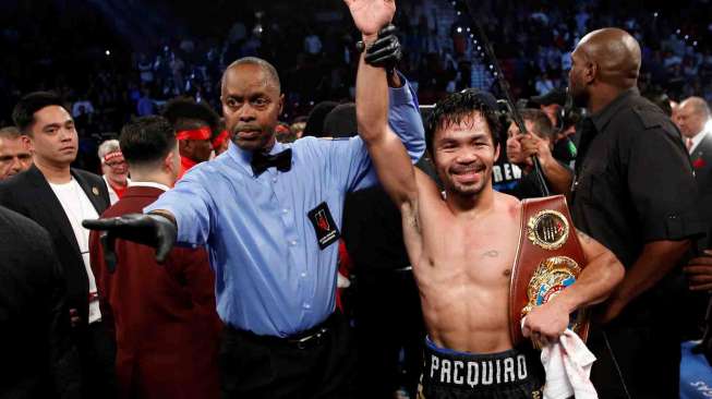 Manny Pacquiao Rebut Juara Dunia Welter WBO