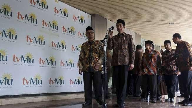 Jokowi Sambangi Pimpinan Muhammadiyah