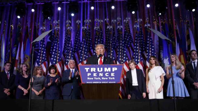 Pidato Kemenangan Donald Trump