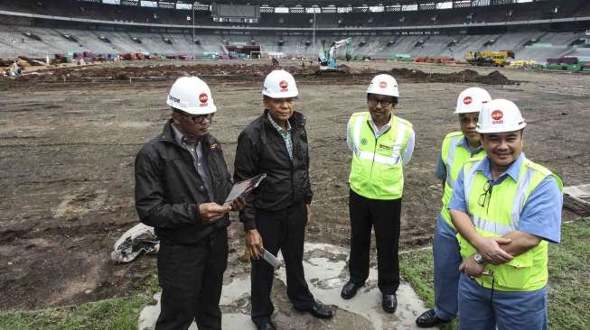 Kajati Tinjau Pembangunan Sarana Asian Games