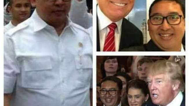 Heboh! Meme Kocak Fadli Zon karena Selamati Donald Trump