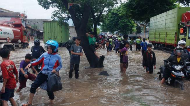 Ribuan Rumah di Kabupaten Bandung Terendam Banjir Luapan Citarum