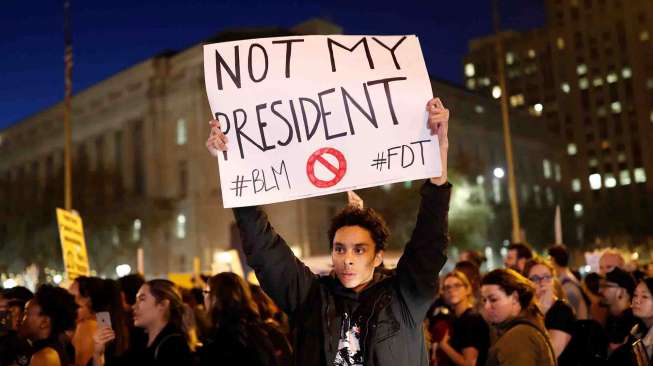 Demo Anti-Trump, Turki Keluarkan Peringatan Perjalanan ke AS