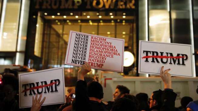 Kemenangan Donald Trump Guncang Amerika Serikat