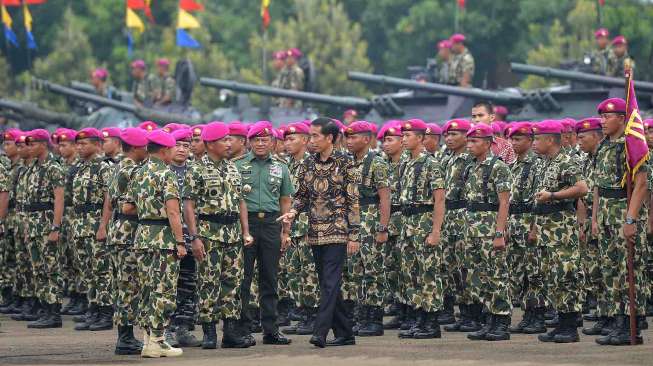 Bantu Evakuasi WNI, Prajurit Marinir Diminta Tak Lengah Hadapi Virus Corona