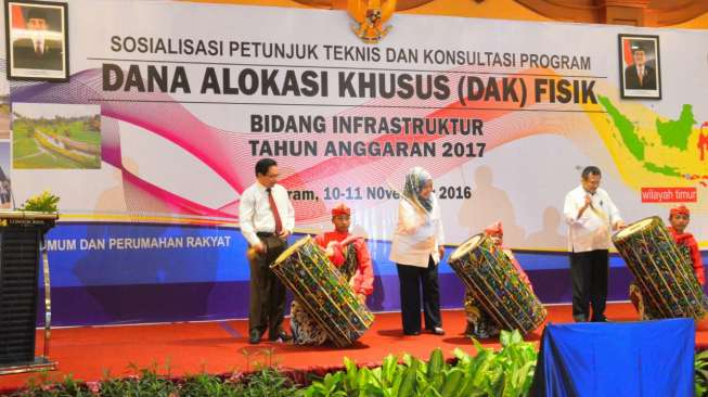 DAK Bidang Infrastruktur Tahun 2017 Sebesar Rp27,18 triliun