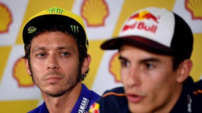 Tak Janji Bakal Terus di Honda, Marquez Berniat Gantikan Rossi?