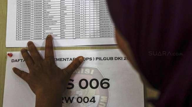 Daftar Pemilih Sementara Pilkada DKI Jakarta