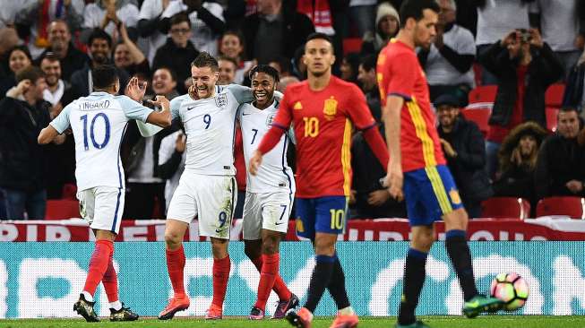 Gagal Fokus, Inggris Gagal Pecundangi Spanyol di Wembley