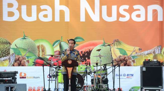 Tingkatkan Produksi Buah Lokal, Jokowi akan Gandeng BUMN