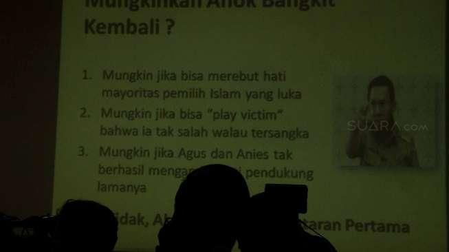 Elektabilitas Ahok Terus Menurun