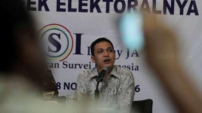 LSI: Pendukung PDIP Terbanyak Tinggalkan Ahok Usai Jadi Tersangka