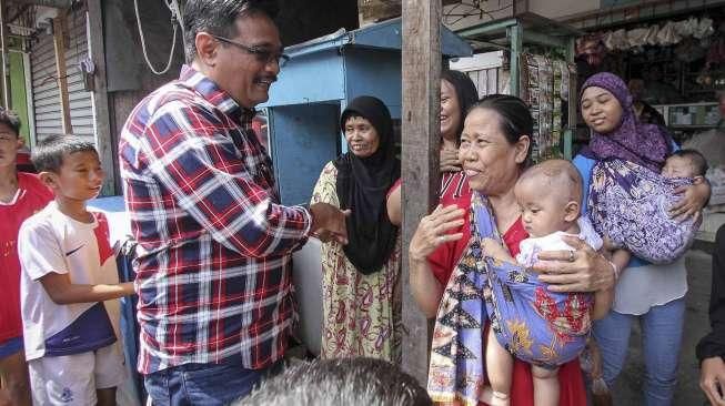 Djarot Blusukan ke Penjaringan