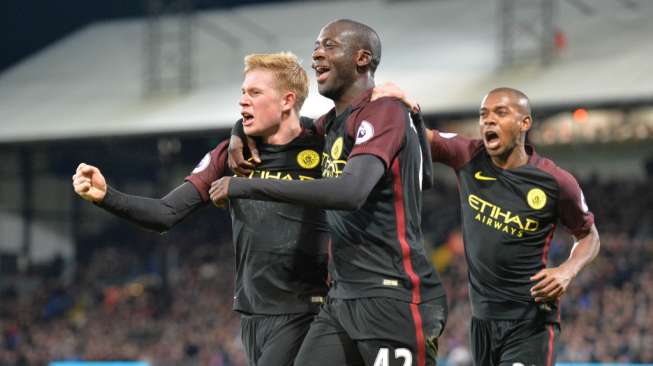 Menang, City Tempel Liverpool di Puncak Klasemen