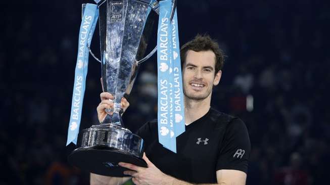 Menangi ATP World, Andy Murray Jadi Petenis Nomor 1 Dunia