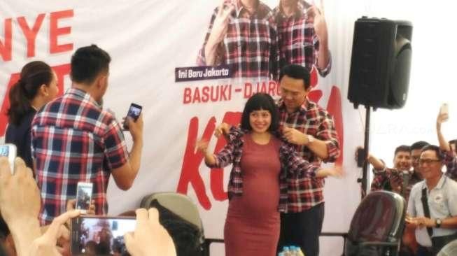 Andien: Tiap Dengerin Pak Ahok Ngomong, Bayi Saya Nendang