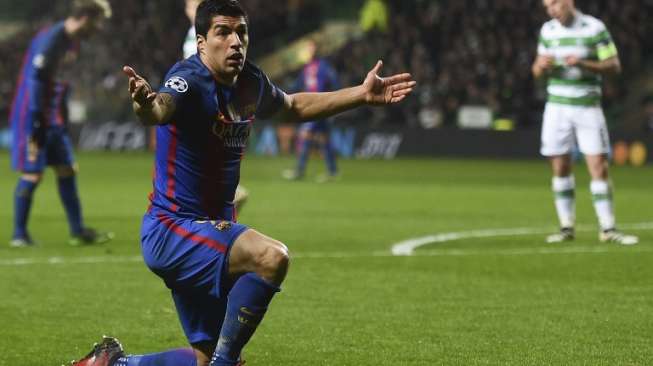 Manajer Celtic Geram dengan "Diving" Suarez