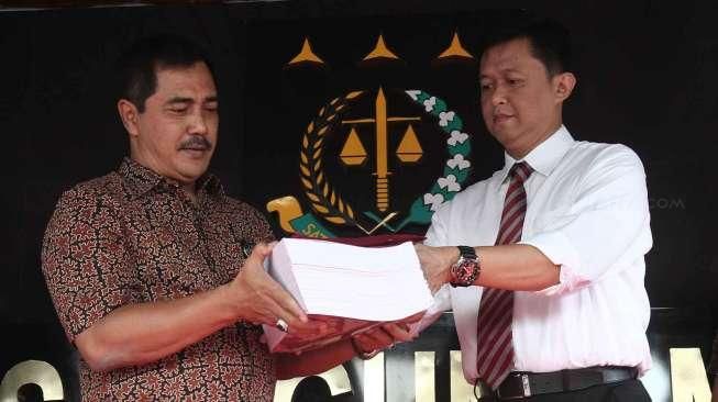 Untuk menyerahkan berkas kasus dugaan penistaan agama