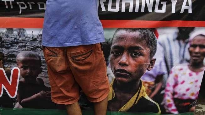 Aksi Solidaritas Rohingya