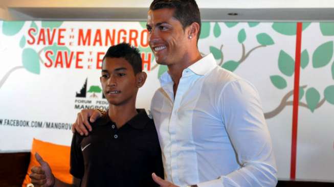 Pesan Menyentuh Martunis usai Jersey Cristiano Ronaldo Laku Lelang Rp 180 Juta