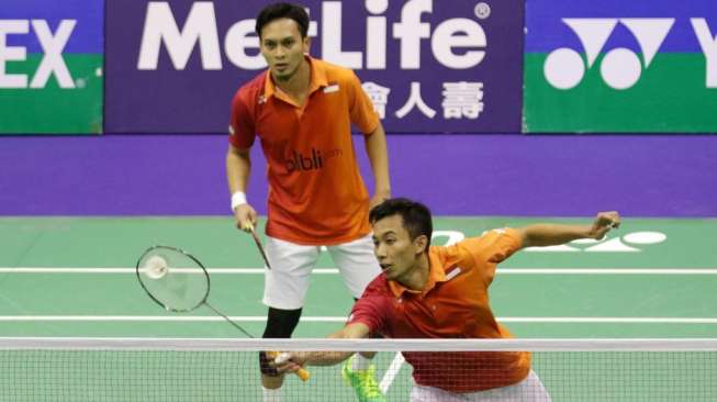 Ditantang Unggulan Keempat di Semifinal, Ahsan/Rian: "Enjoy" Aja