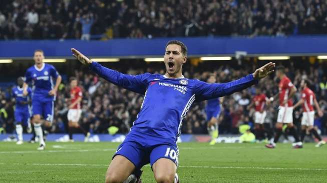 Chelsea Absen di Liga Champions, Hazard: "Bagus"