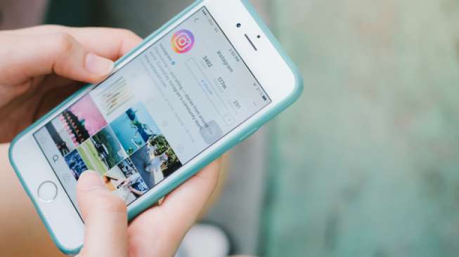 Aplikasi Instagram pada ponsel pintar bersistem iOS (Shutterstock).