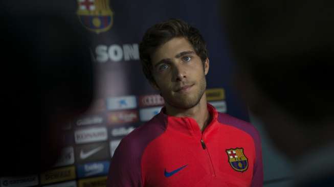 Gelandang Barcelona, Sergi Roberto [AFP/Oli Scarff]