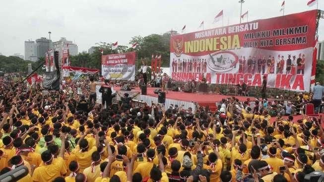 Slank Konser di Apel Nusantara Bersatu