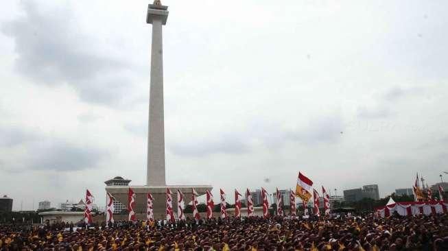 Slank Konser di Apel Nusantara Bersatu