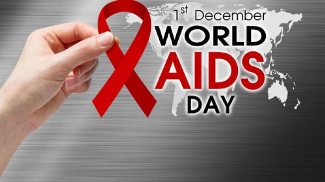 Hari AIDS Sedunia tanggal 1 Desember. (Shutterstock)