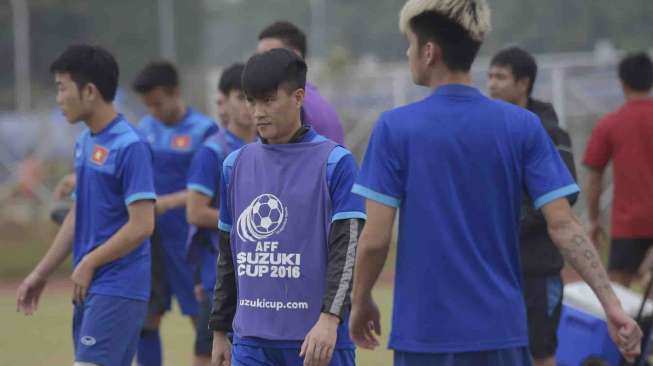 Timnas Vietnam Latihan di Bogor