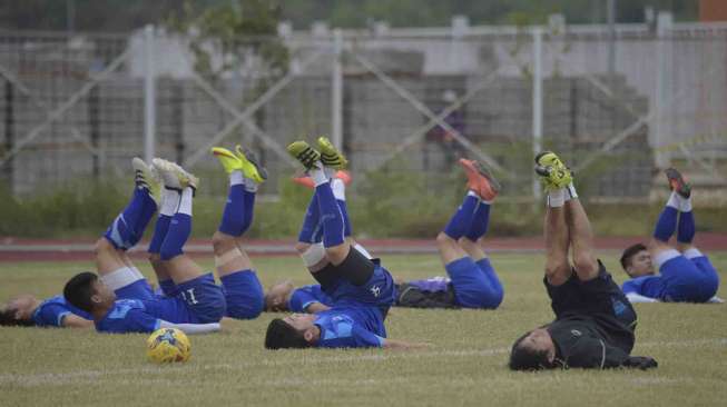 Timnas Vietnam Latihan di Bogor