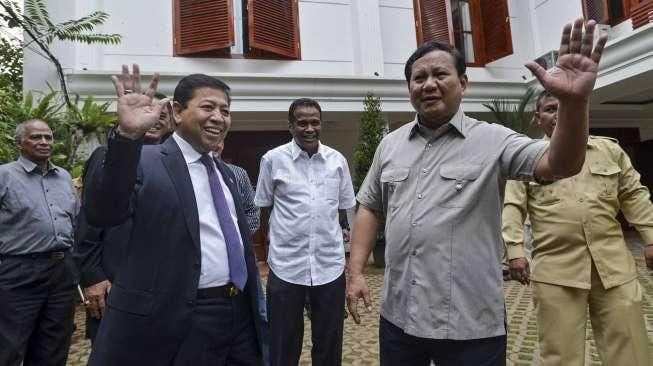 Kedatangan Setya Novanto tersebut untuk bersilaturahmi