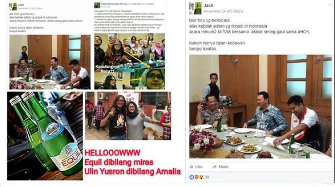 Cara Bedakan Air Mineral dan Miras di Media Sosial