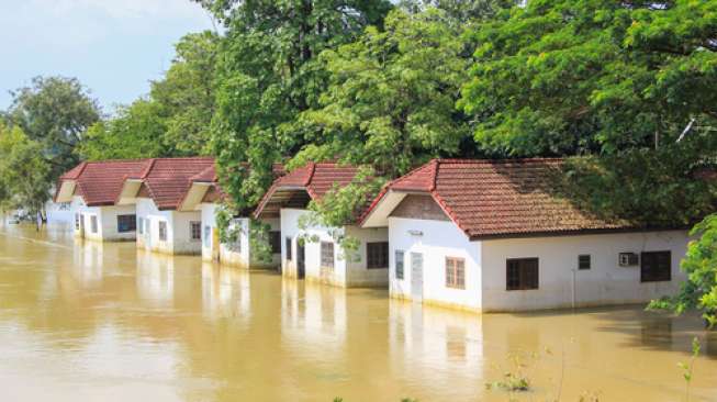 Banjir Rendam 56 Rumah Warga dan Rusak Persawahan di Garut