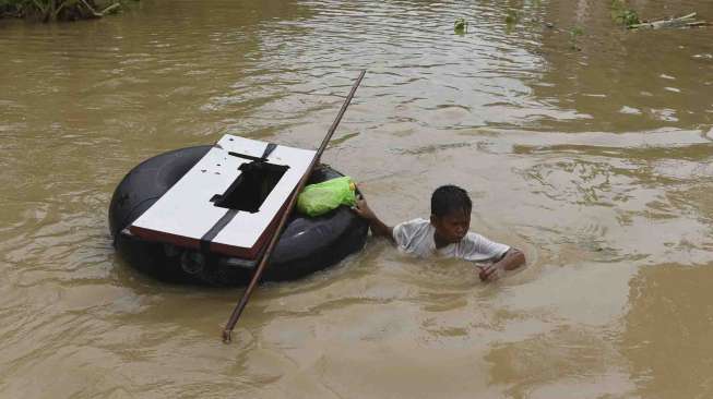 Banjir Luapan Sungai Bengawan Solo 6585