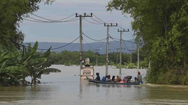 Banjir Luapan Sungai Bengawan Solo