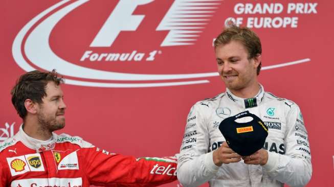 Diisukan Gantikan Rosberg di Mercedes, Ini Jawaban Vettel