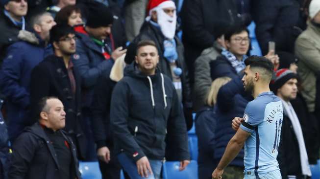 Aguero Dihukum Dilarang Bermain di 4 Laga