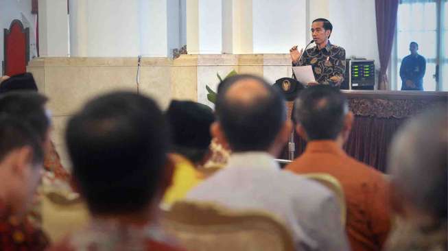 Jokowi Beri Arahan Daftar Isian Pelaksanaan Anggaran 2017