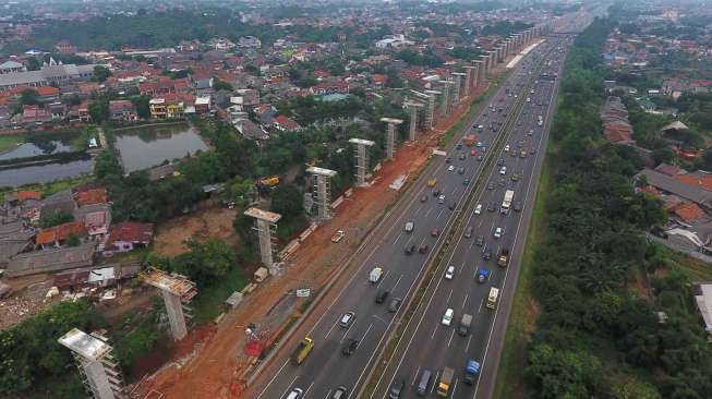 Proyek LRT Cibubur-Cawang