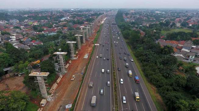 Proyek LRT Cibubur-Cawang