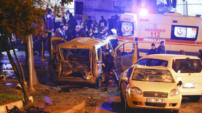 Serangan Bom Teroris Terjadi di Luar Stadion Besiktas