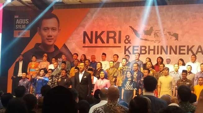 Saat Kampanye, AHY Kaget SBY Duduk Paling Depan