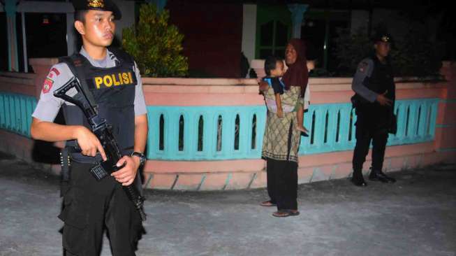 Terduga teroris berinisial WP terkait kelompok jaringan teroris Bekasi.
