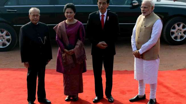 Kunjungan Jokowi di India