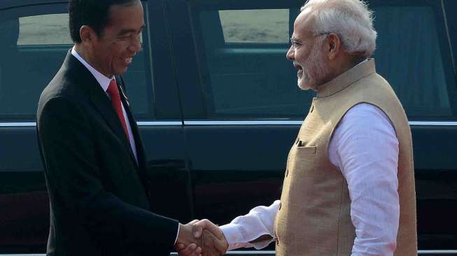 Kunjungan Jokowi di India