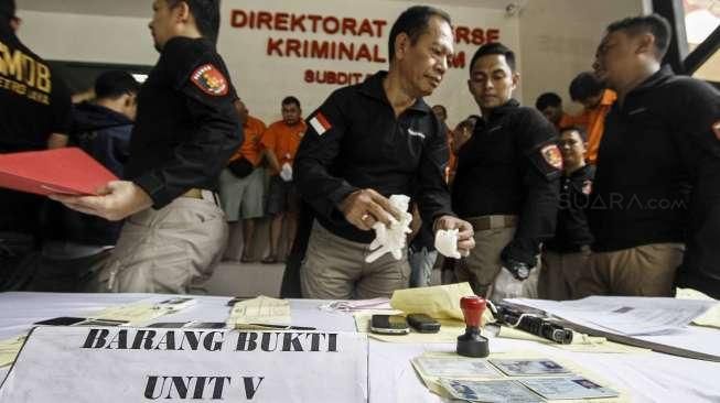 Polda Metro Rilis Kejahatan Desember 2016